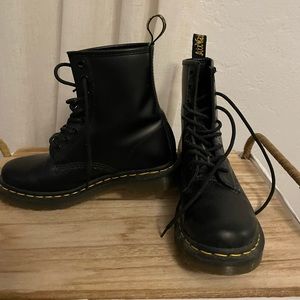 Dr.Martens Smooth Leather Lace Up Boots